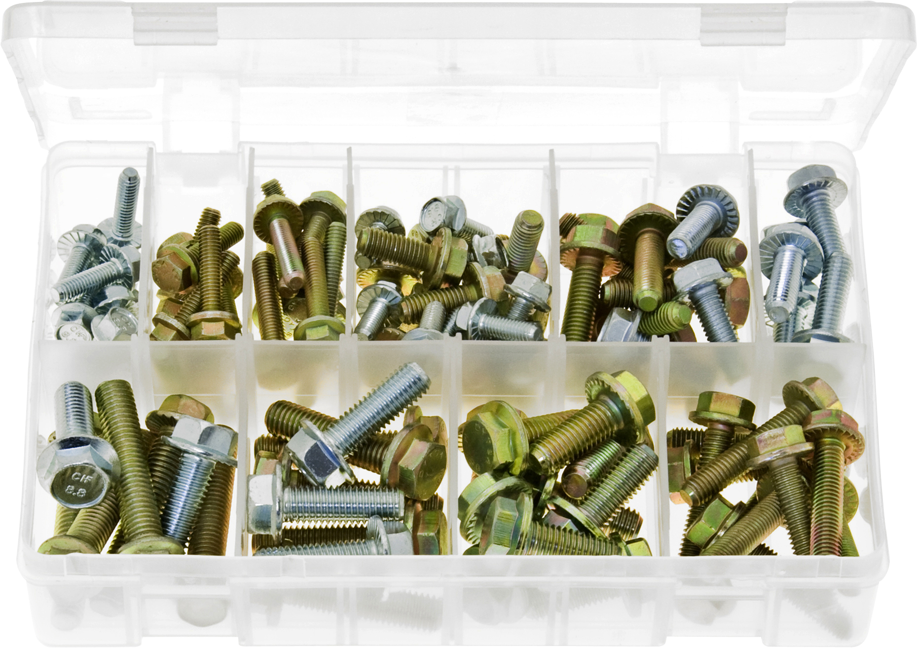 SERRATED FLANGED SET SCREWS HIGH TENSILE - METRIC (105)