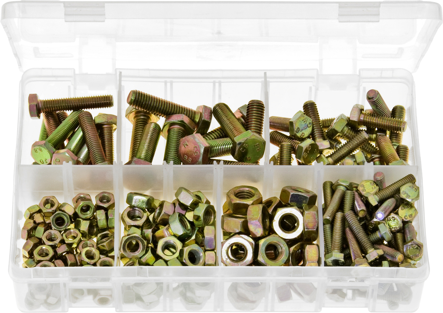 SET SCREWS HIGH TENSILE & NUTS - METRIC (240)