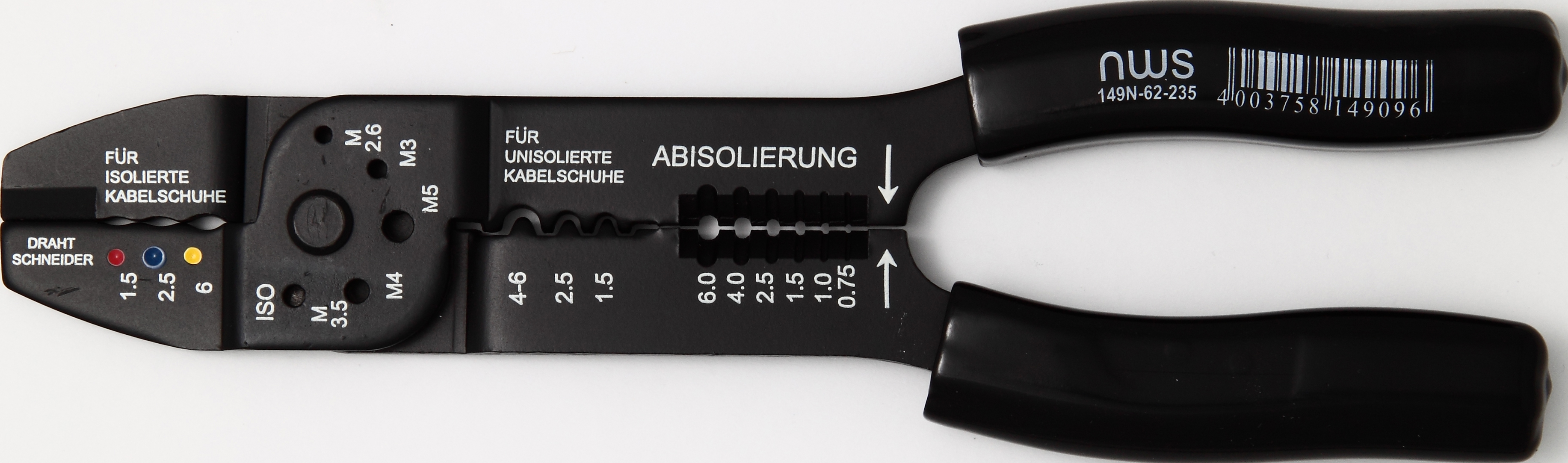 NWS CRIMPING PLIERS - HEAVY DUTY NWS CRIMPING PLIERS - HEAVY DUTY