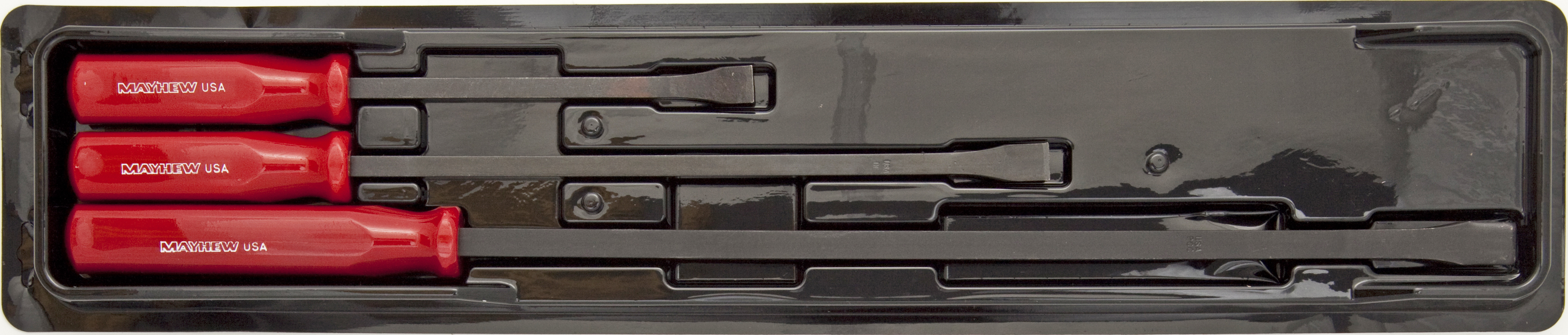 MAYHEW SCREWDRIVER PRY BAR SET (3) CURVED BLADES
