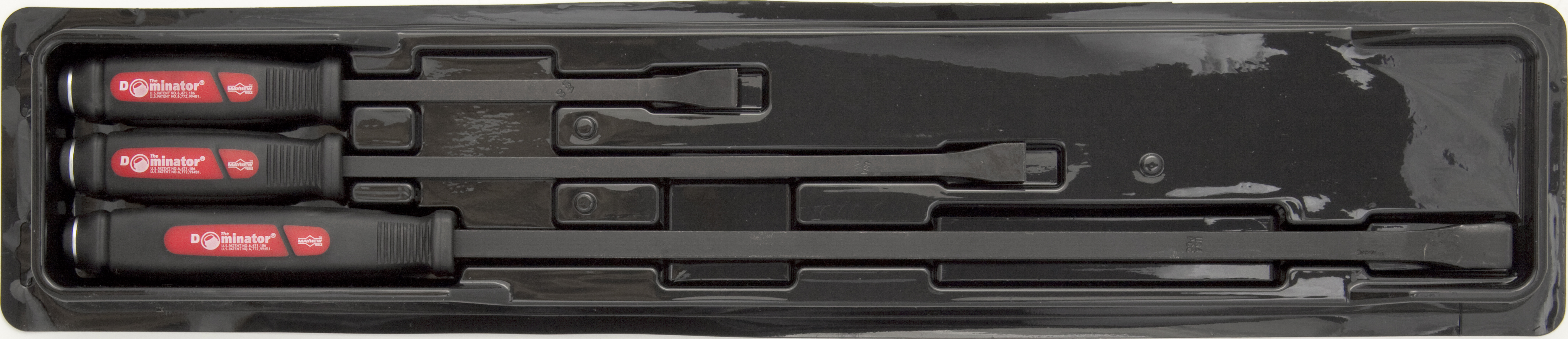 MAYHEW THE DOMINATOR SCREWDRIVER PRY BAR (3) CURVED BLADES