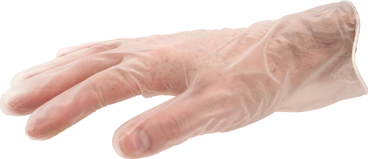 VINYL GLOVES - LIGHTLY POWDERED - MEDIUM (100) VINYL GLOVES - LIGHTLY POWDERED - MEDIUM (100)